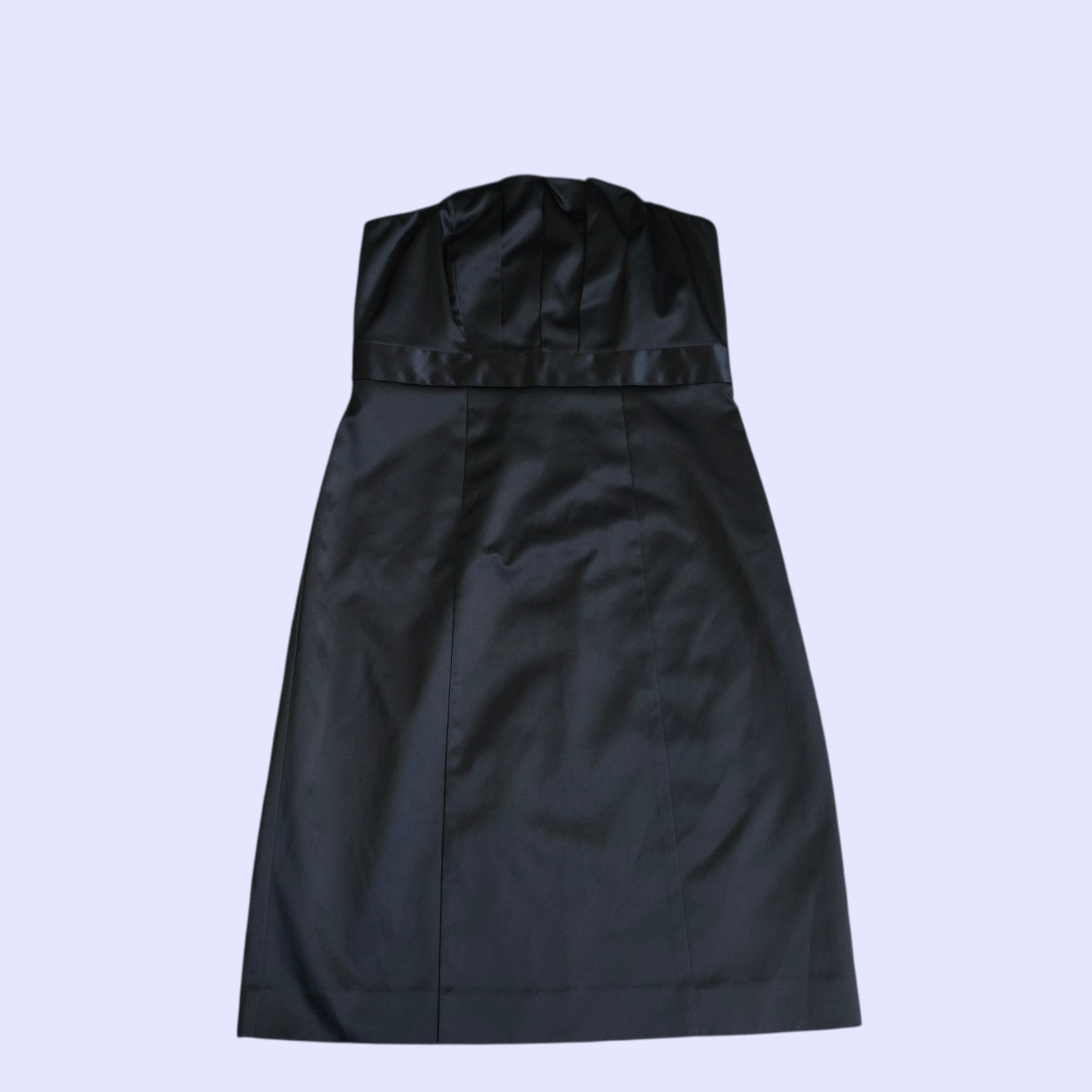 The Limited 2009 Size 4 Black Satin Little Black Dress NWOT