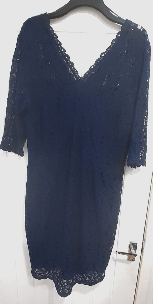 Navy Blue BNWT’s Lace Occasion Dress Size 18 – TU