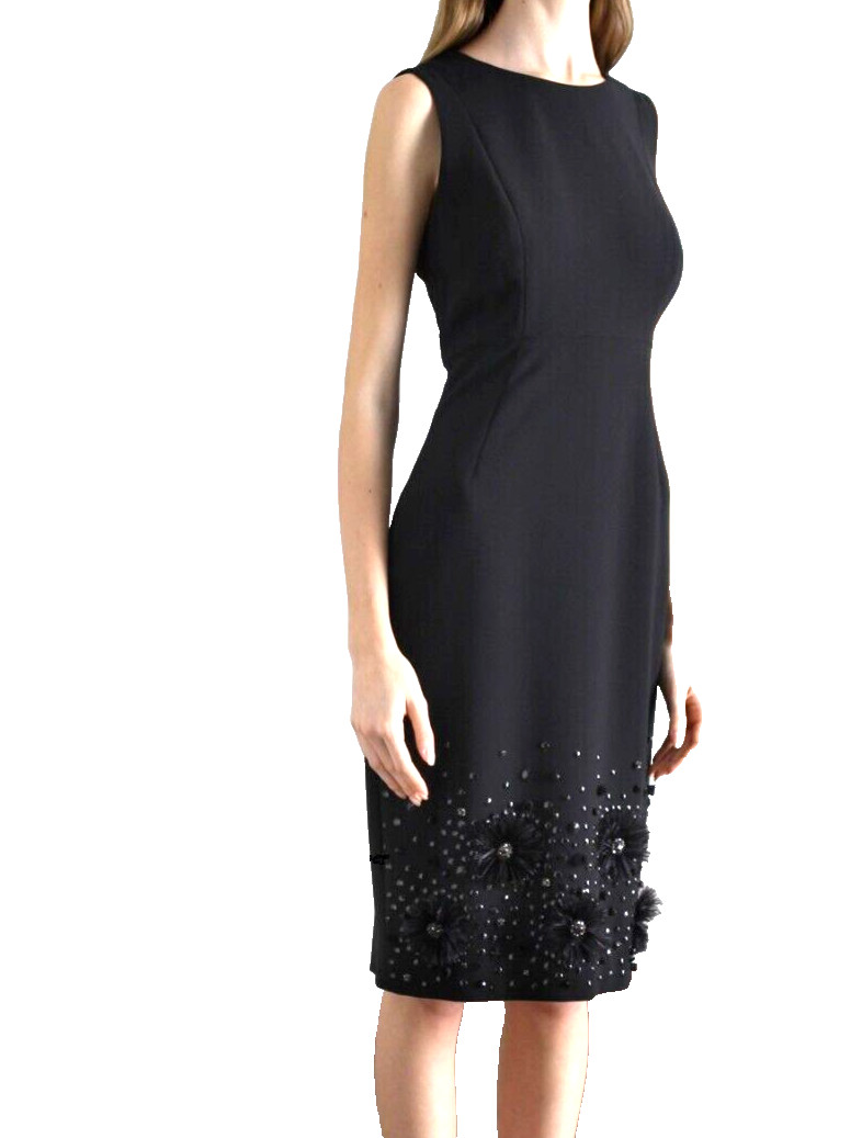 RRP €559 ✨ MAX MARA Embellished Triacetate dress US2_ It36_ De32_ Uk4_ Fr34