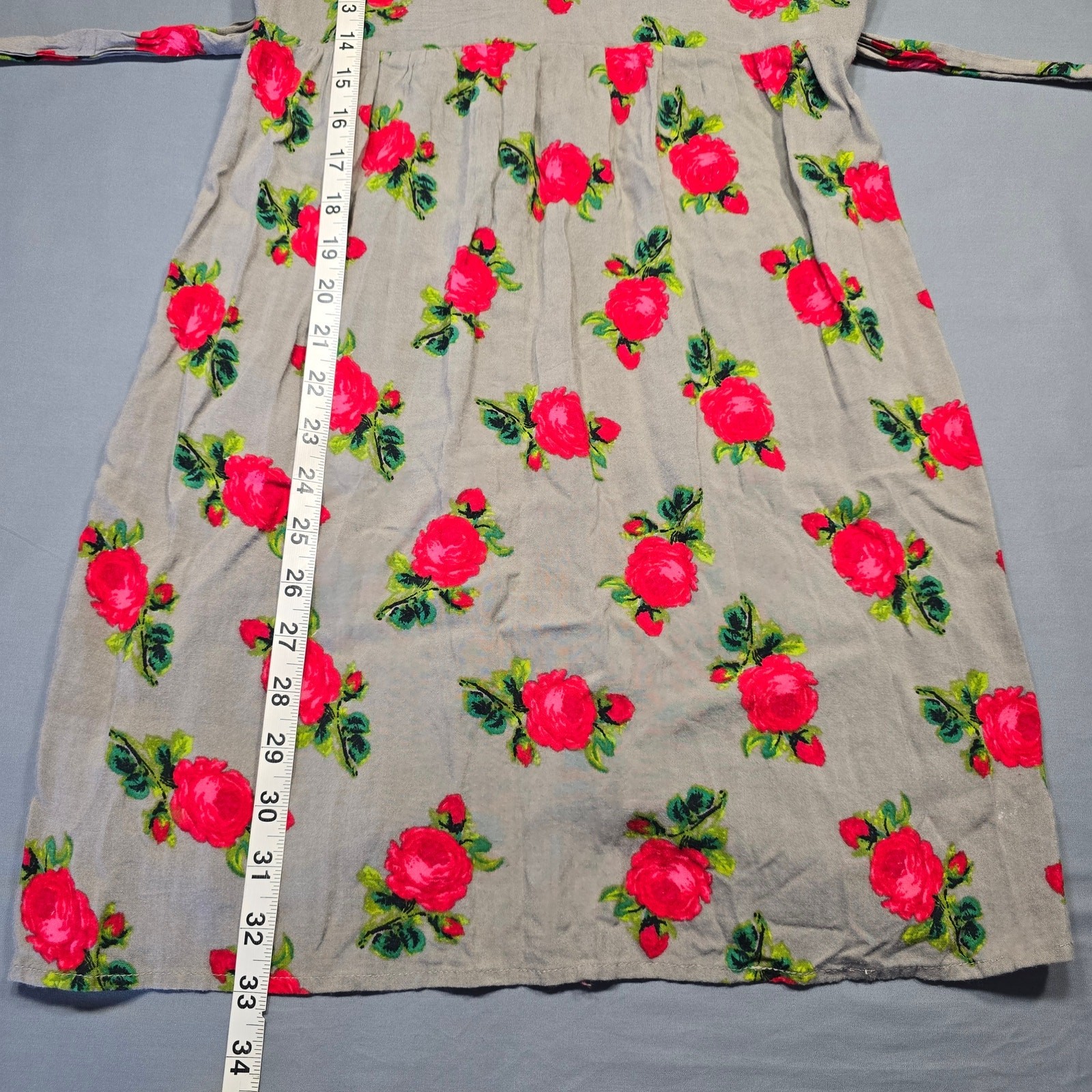 L8ter Black Gray Dress Mini Stretch Preppy Floral Lace Sleeveless Womens Size M