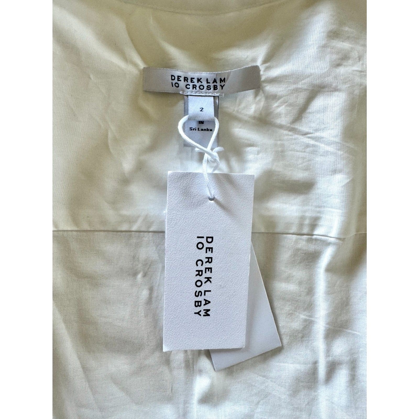 Derek Lam Nera Sleeveless Midi Dress White Size 2