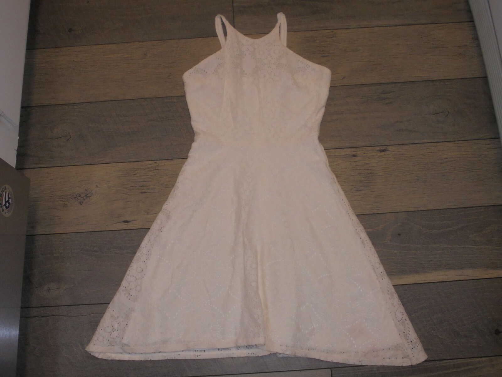 Love, Fire ivory crochet sexy sundress size XS western festival