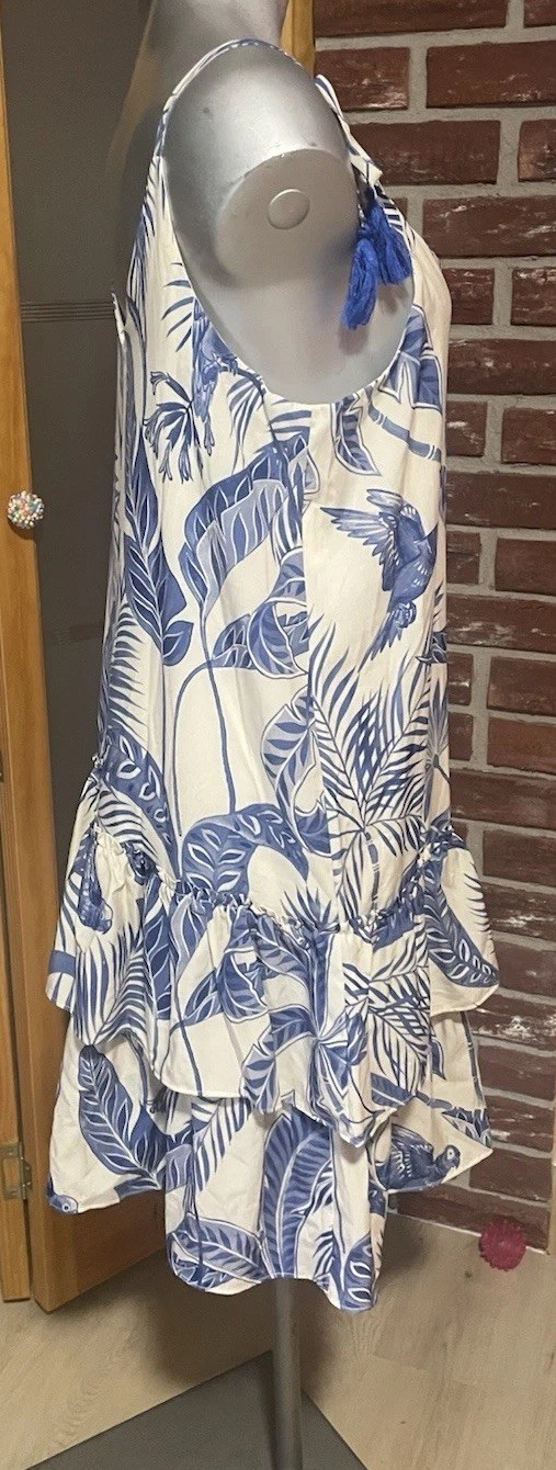 Arkitect Eugenia Fernandez L Tropical Dress Columbia Azul