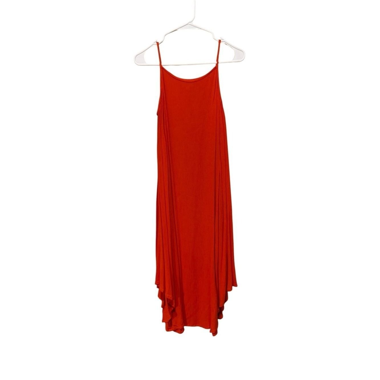 Mud Pie Bright Orange maxi Dress