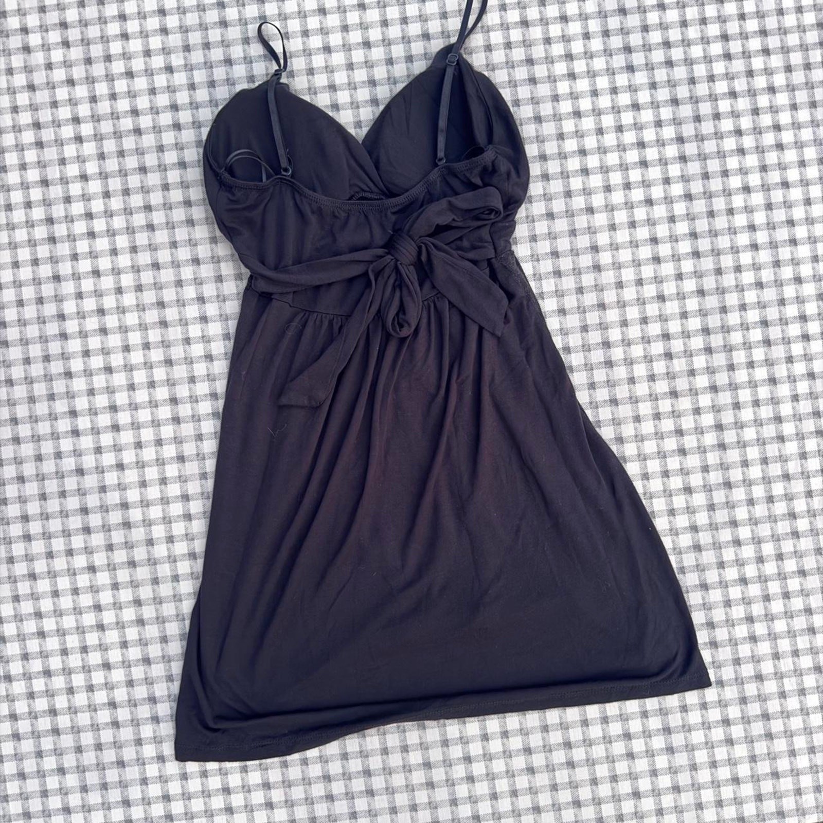 Wet Seal 2000’s hibiscus mni tie back dress