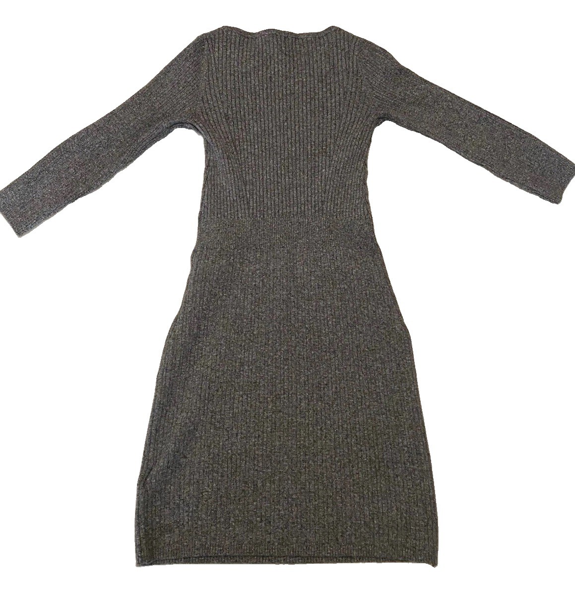 Gap Grey Marbled Bodycon Stretchy Dress Cotton Blend XS/S