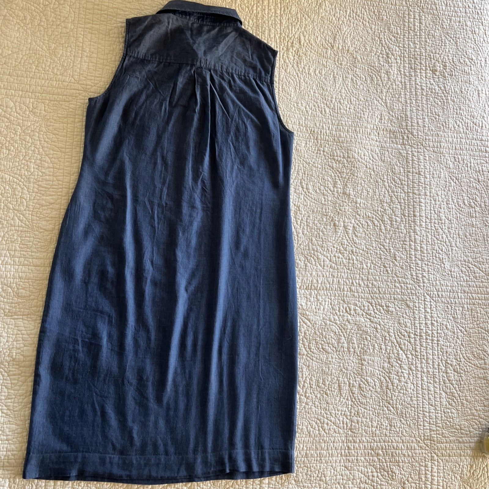 Calvin Klein Lightweight Denim Shift Dress Extra Small