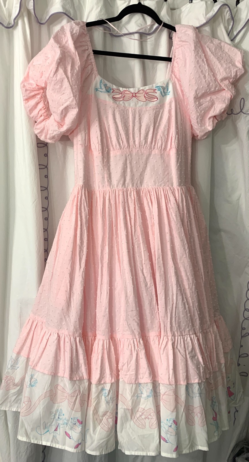 Disney Dress Shop Pink Cinderella Dress Disney Parks Large NWT