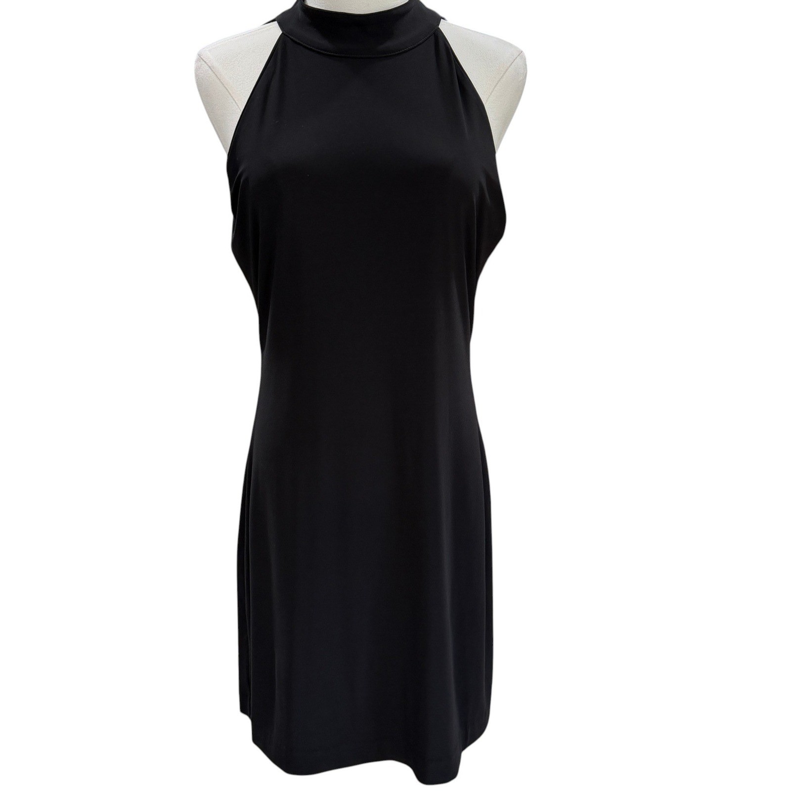 Reversible Halter Mini Dress Floral Black Y2K Coquette Party Chic Trendy Resort
