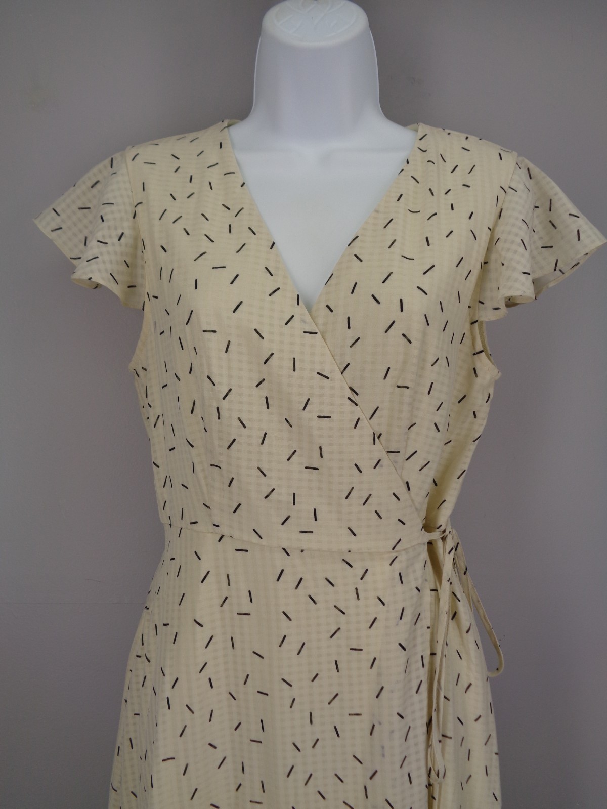 Mod Ref High Low Wrap Dress Size Medium New