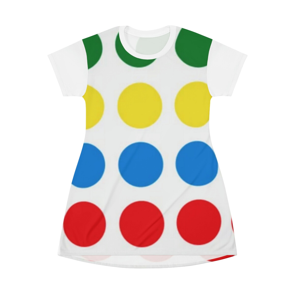 Copy of All Over Print T-Shirt Dress
