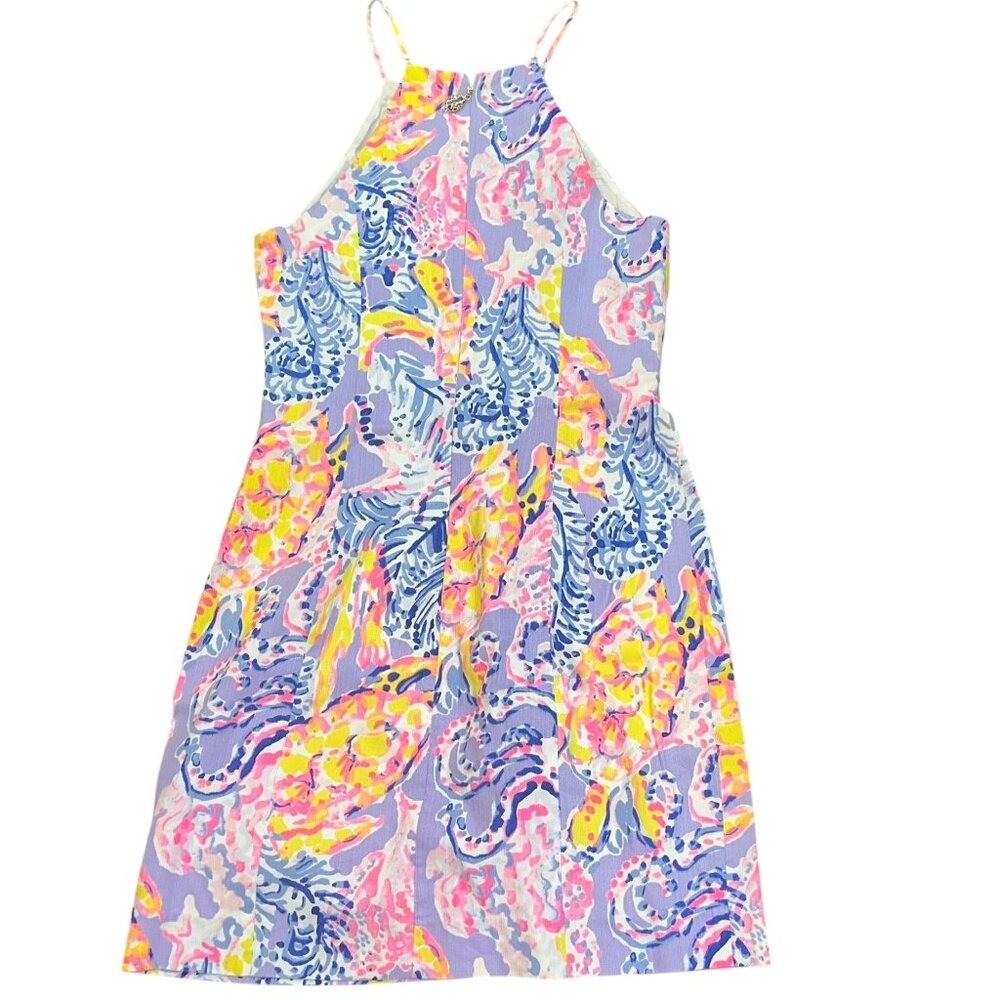 Lilly Pulitzer Pearl Shift Dress Lilac Verbena So Snappy Size 0 Resort Vacation