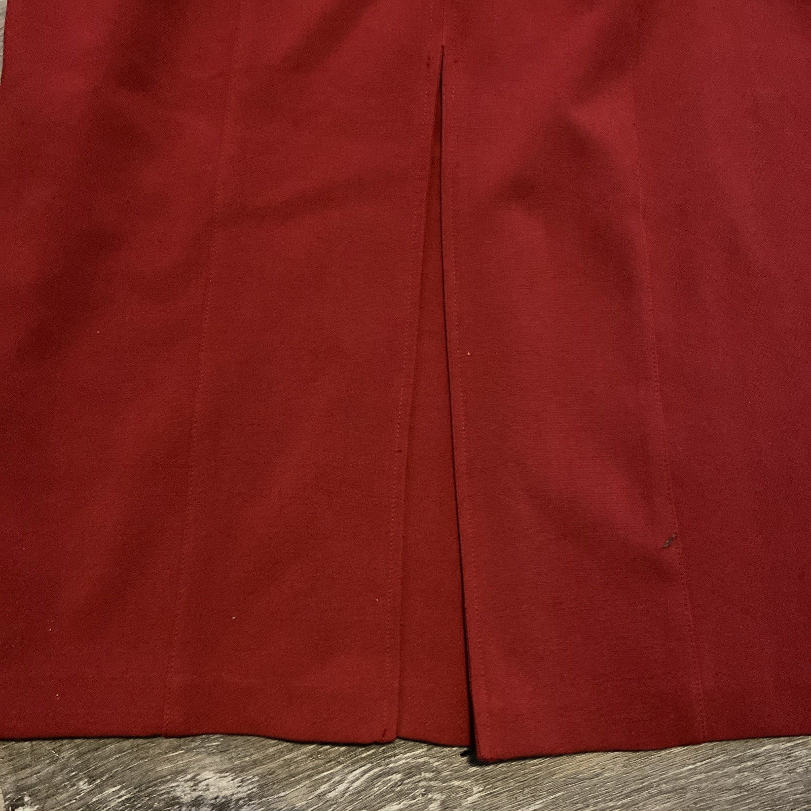 ***NWT***EVA MENDES FOR NEW YORK & COMPANY “MARISOL” MIDI RED DRESS SIZE 10