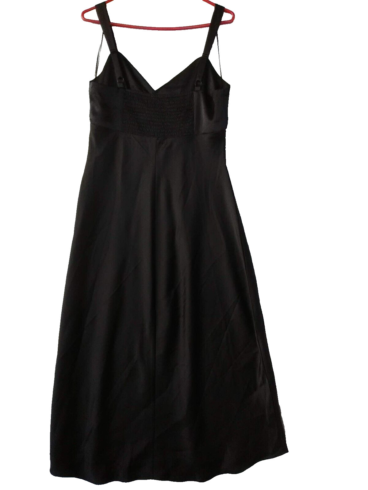 Sofia Jeans By Sofia Vergara Carly Midi Black Slip Dress Mid Calf Length Medium