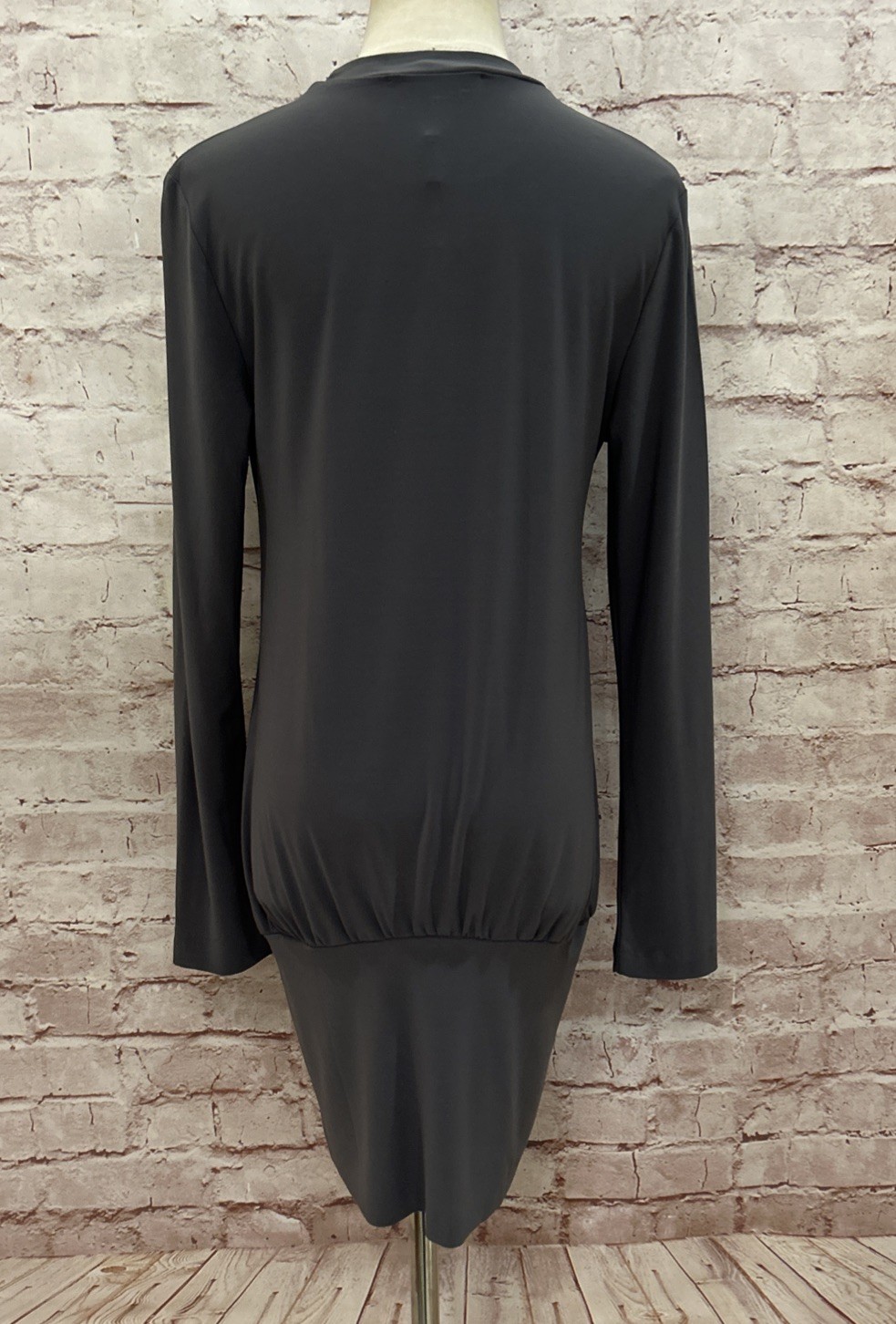 Norma Kamali Timeless Mini Dress M Knit Blouson NEW