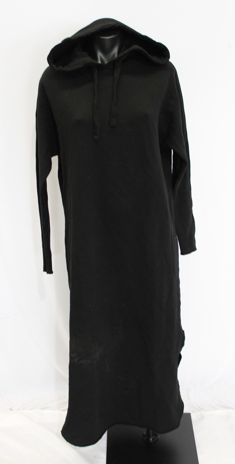 Frank & Eileen Women’s Side Slit James Hooded Maxi Dress NC3 Black Size XS