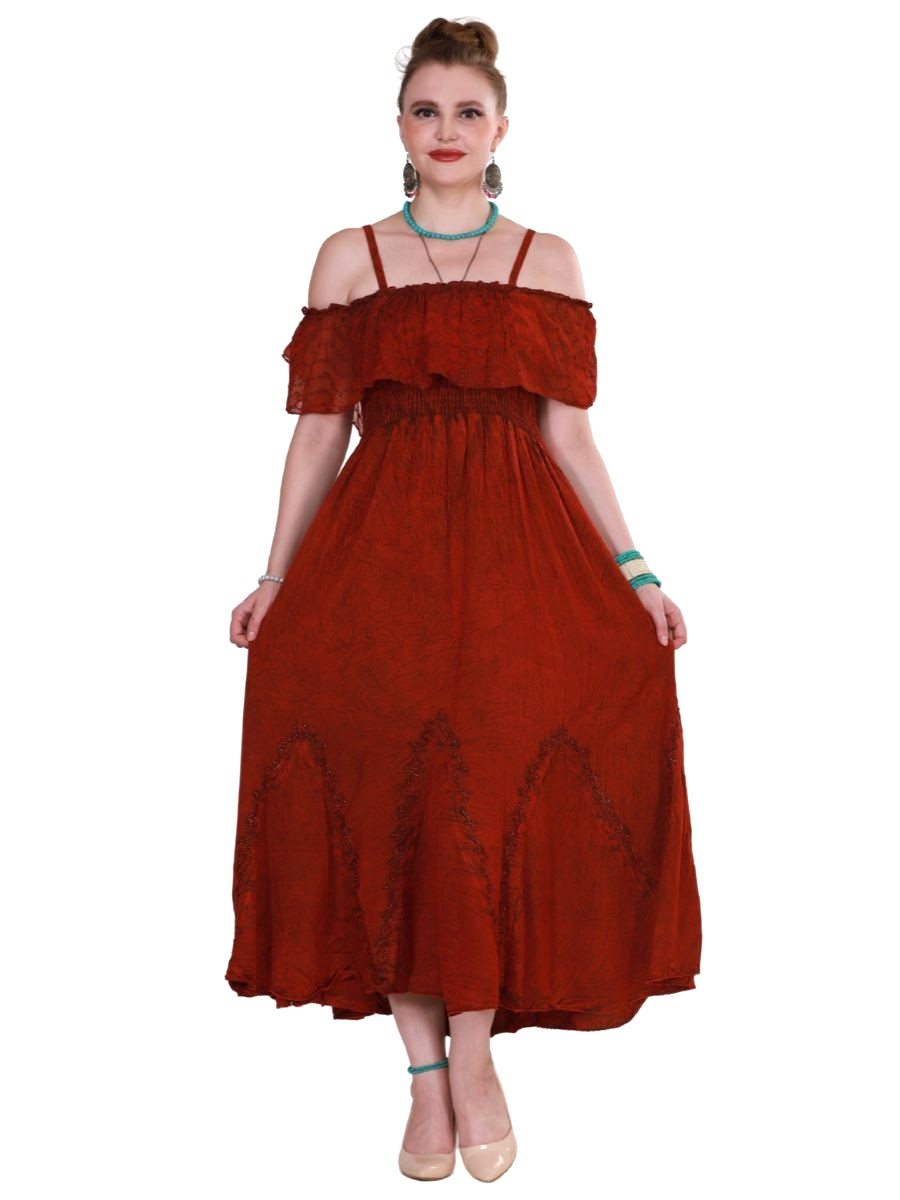 Women’s Off Shoulder Solid Net Layer Spaghetti Straps Party Dress Wholesale Mix
