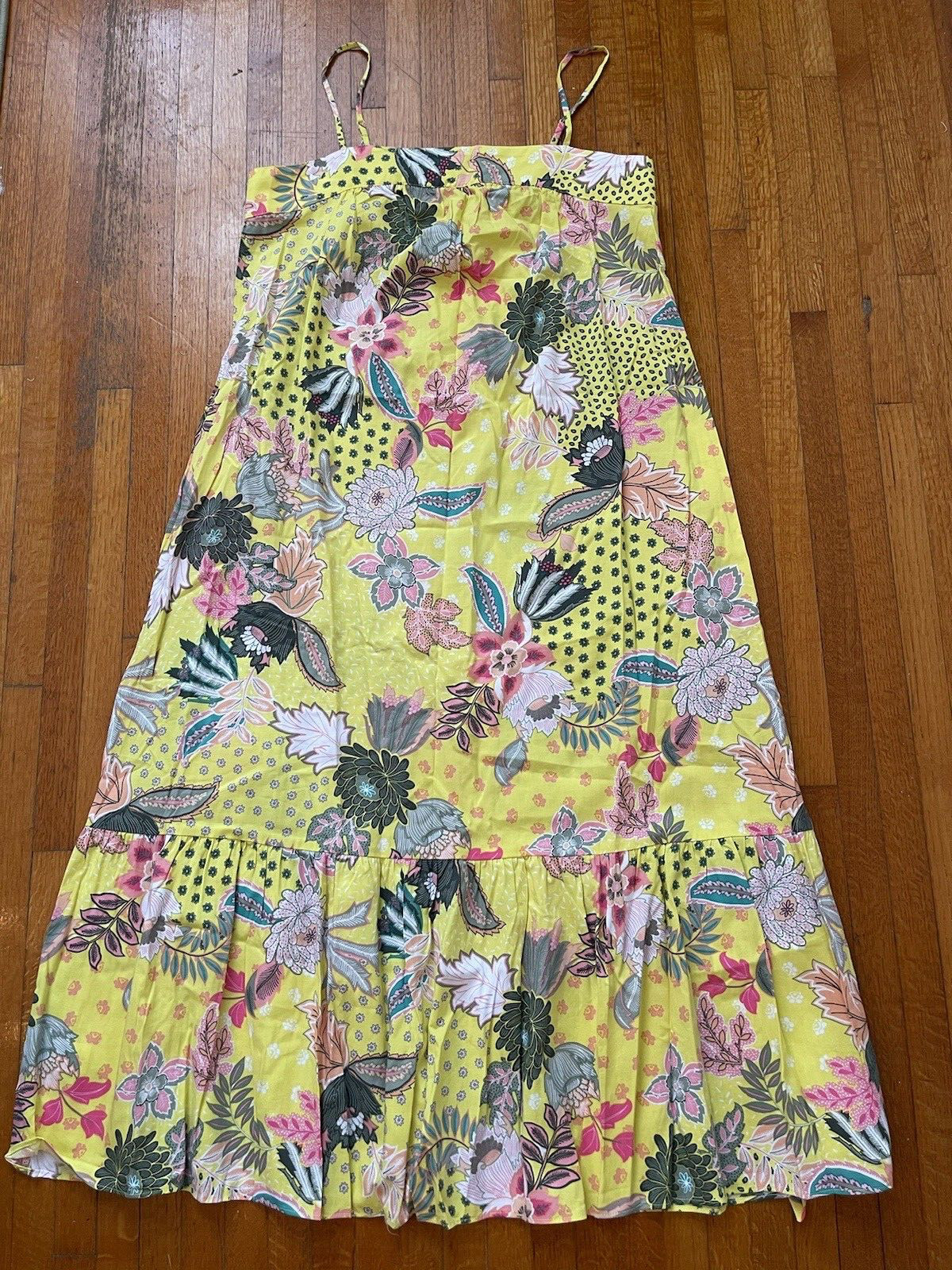 LOFT Women’s Spring ALine Dress Size 6 Waist Tie