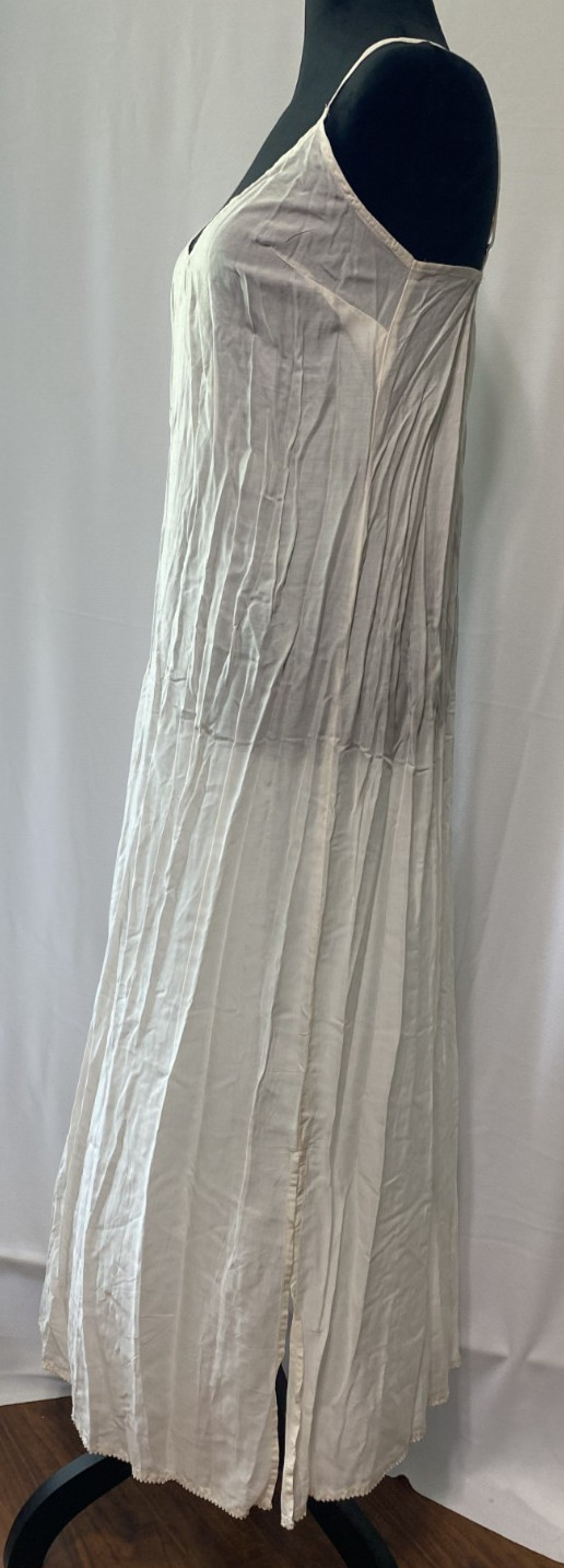 Anthropologie Marais Owl Cupro Boho Maxi Dress Slip NWT XS India