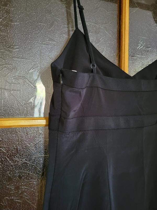 Women Karen Millen Dress Black Silk 38 / M / 46 #9S47