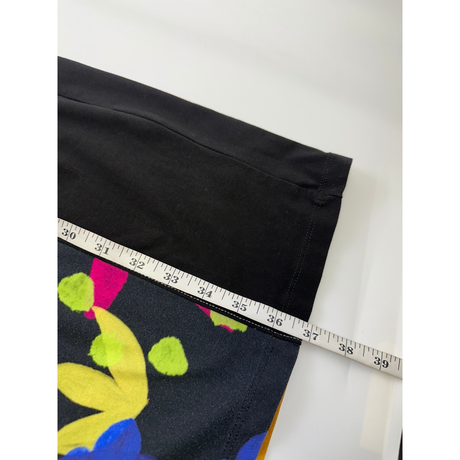 Simply Art Dolcezza Dress Floral Graphic Sleeveless Sheath Black Stretch Small