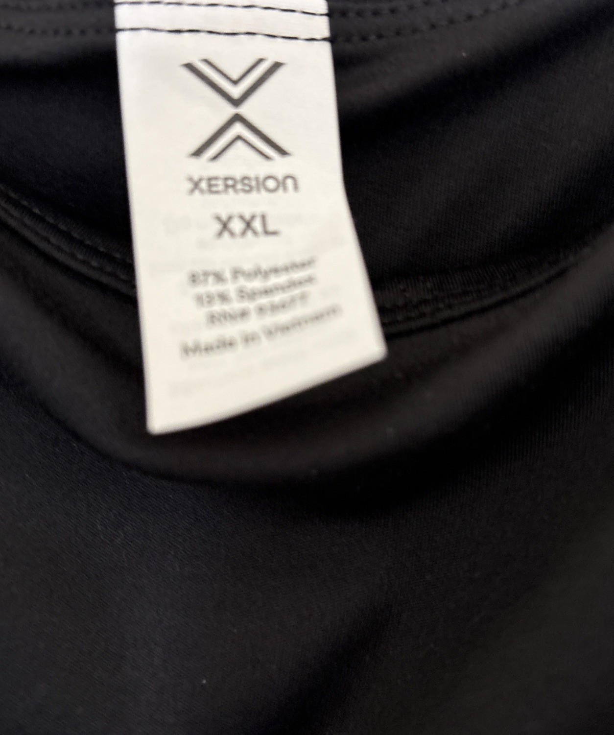 NWT Xersion Womens EverUltra-Lite Regular Fit Dress Size XXLBlack/White MSRP $50