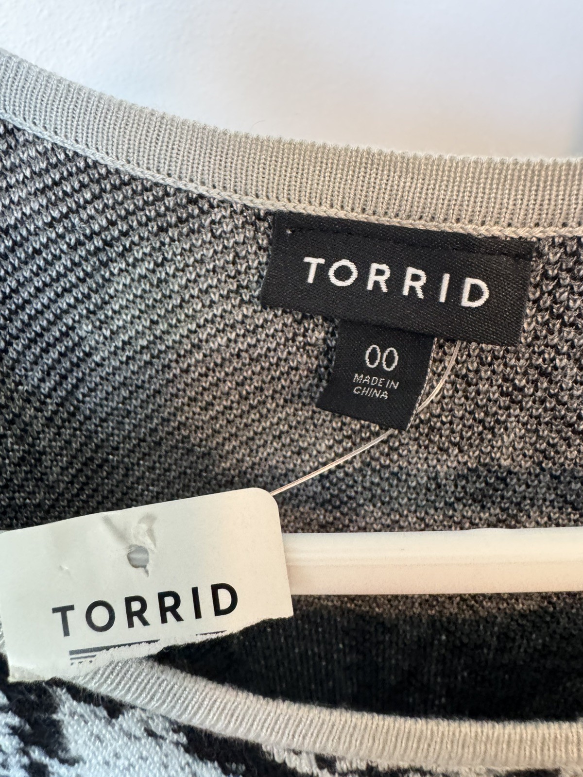 Torrid Plus 00 Black Snakeskin Print Sweater Knit Trapeze Dress Sleeveless NEW