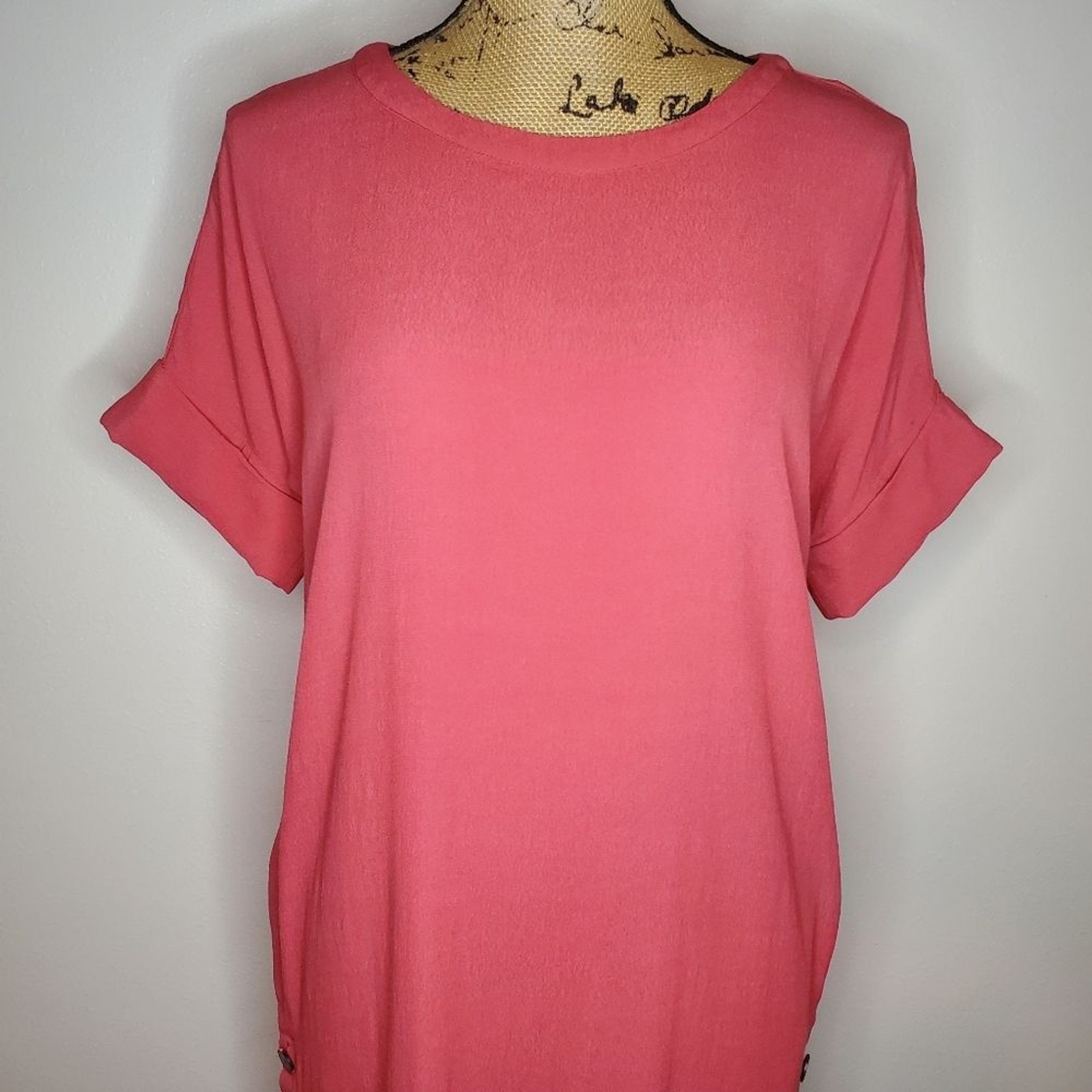 Madewell Journal Side Button Dress Size XS