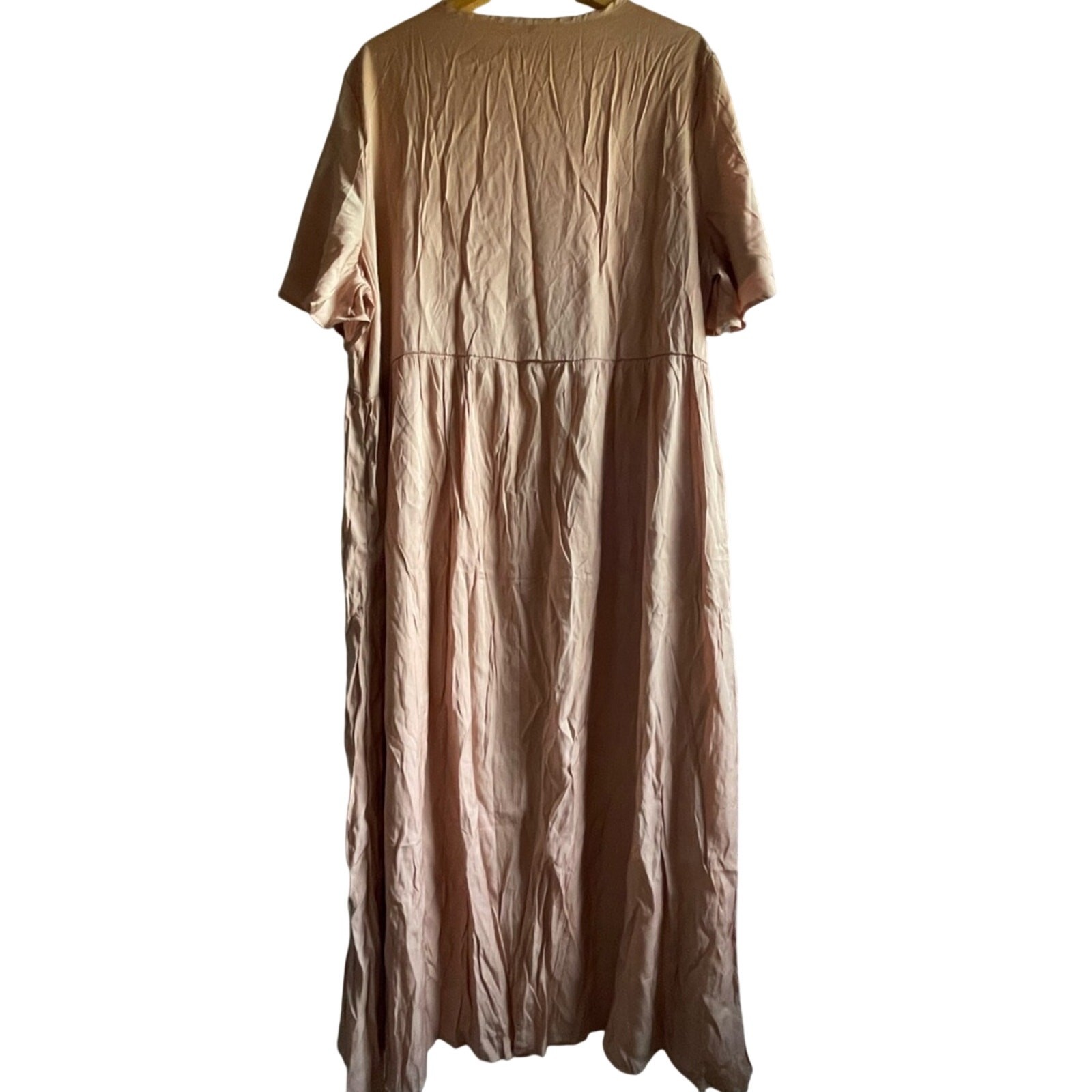 NWT! Peach Silky Dress Plus SIZE 4X