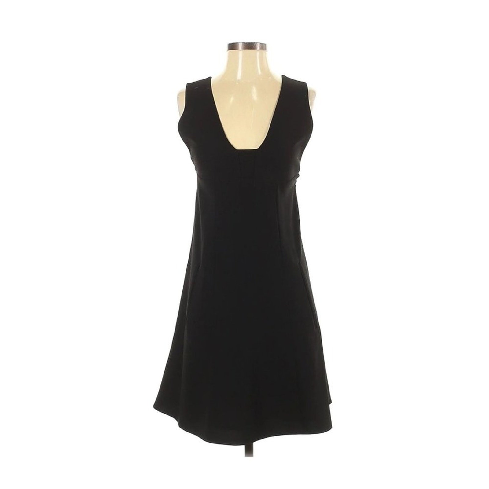 T by Alexander Wang Plunge-Neck Dress Size 2 NWT