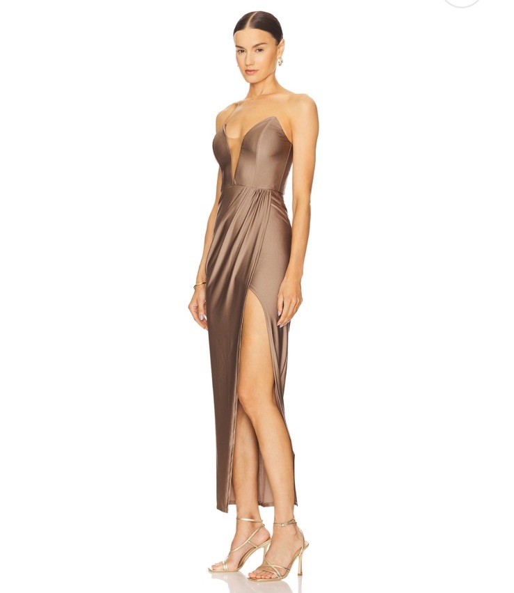NWT Michael Costello X Revolve Jake Gown $198 Size S