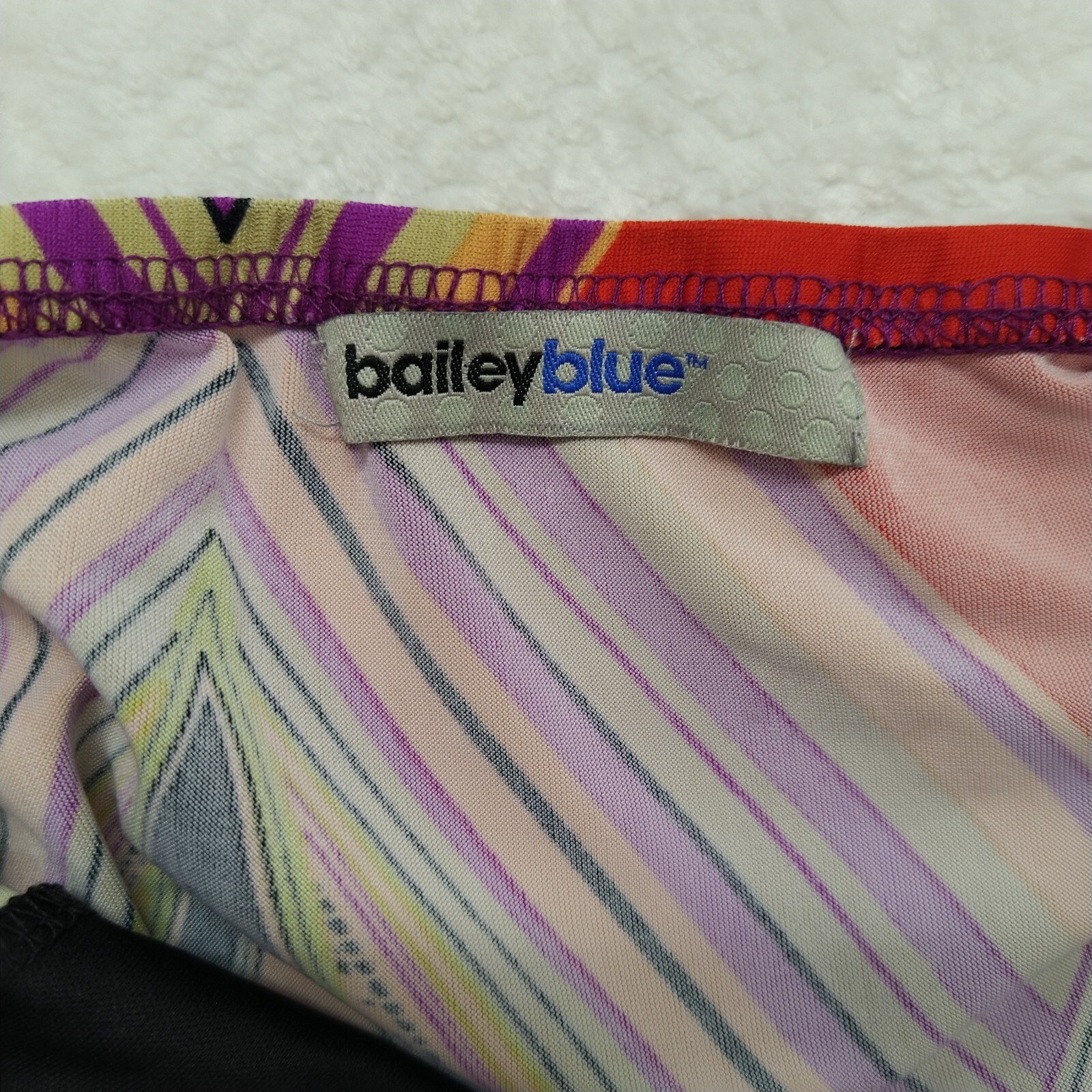 Bailey Blue Womens Sundress Size Medium Red Pink Yellow Sleeveless Fit Flare