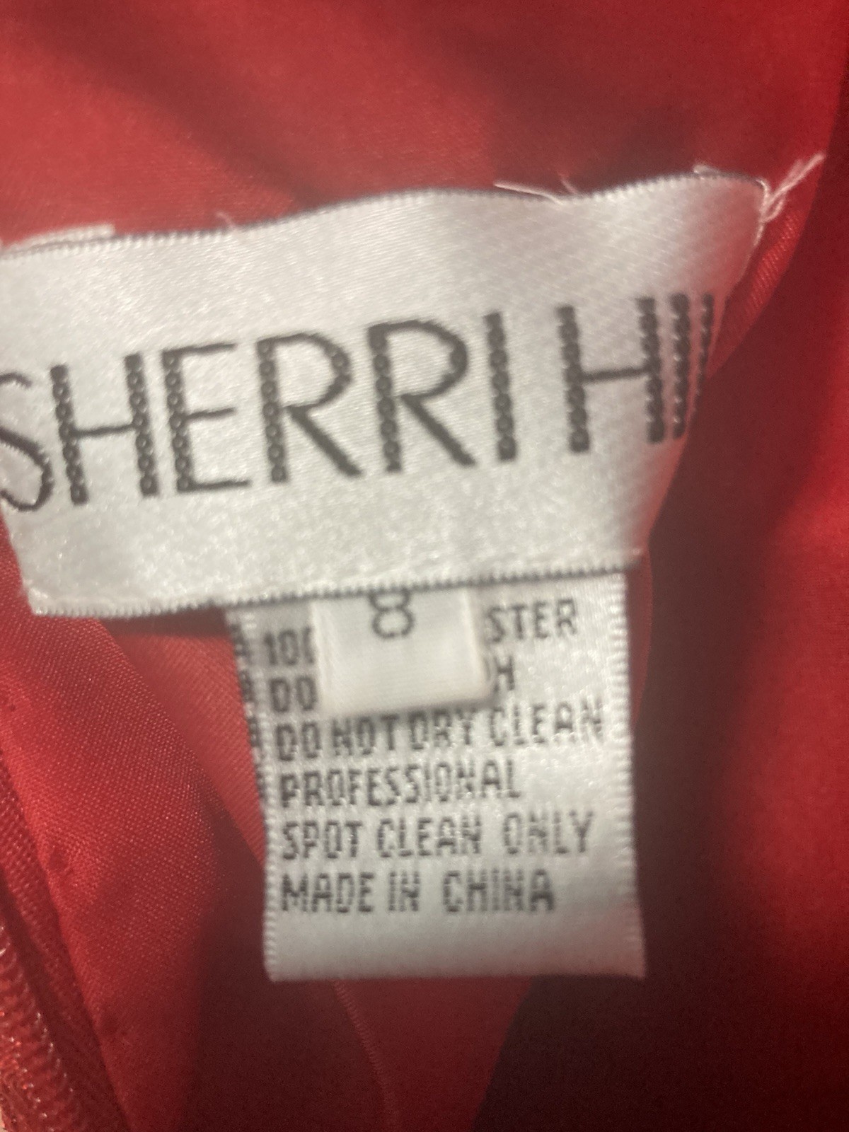 Sherri Hill Red Size 8 Homecoming Style Dress