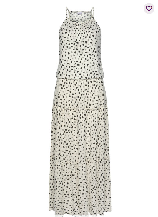 High Neck Maxi Dress