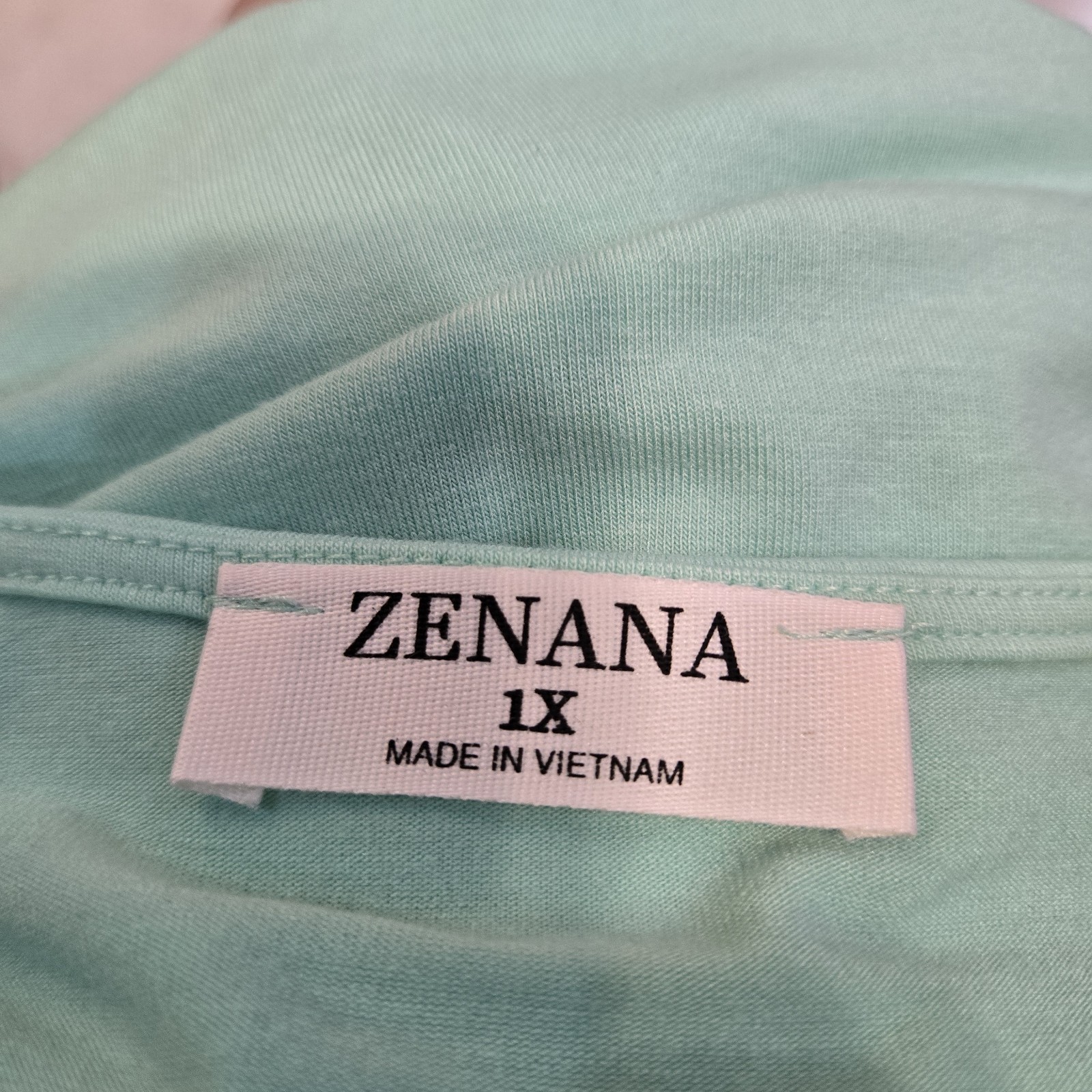 NWOT Mint Green Sleeveless Tiered Tank Dress by Zenana – SUPER soft Size 1x