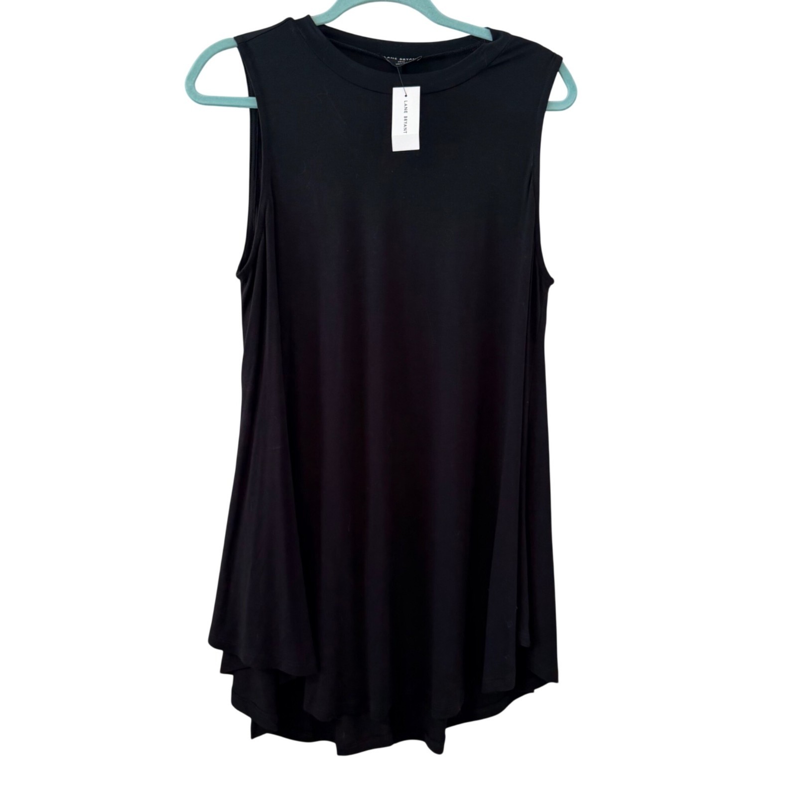 Lane Bryant Black Sleeveless A-line Dress Size 14/16W Dress. NWT
