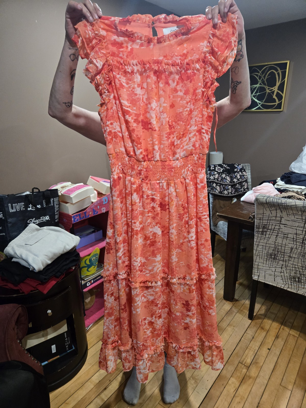 CeCe Women’s Floral Dress Size M