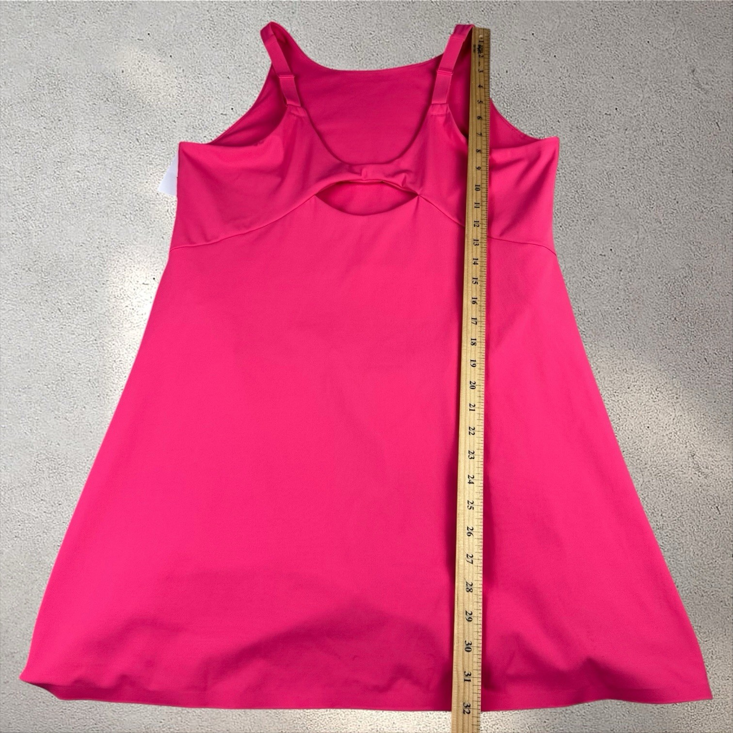 NWT SPANX Power Boost Exercise Dress Tulip Pink Sz XL Activewear Pickleball