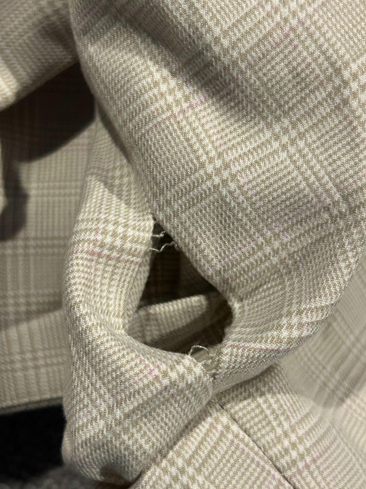 Rachel Zoe Dress Shirt Size S Small Collared Hole In Sleeve See Pics