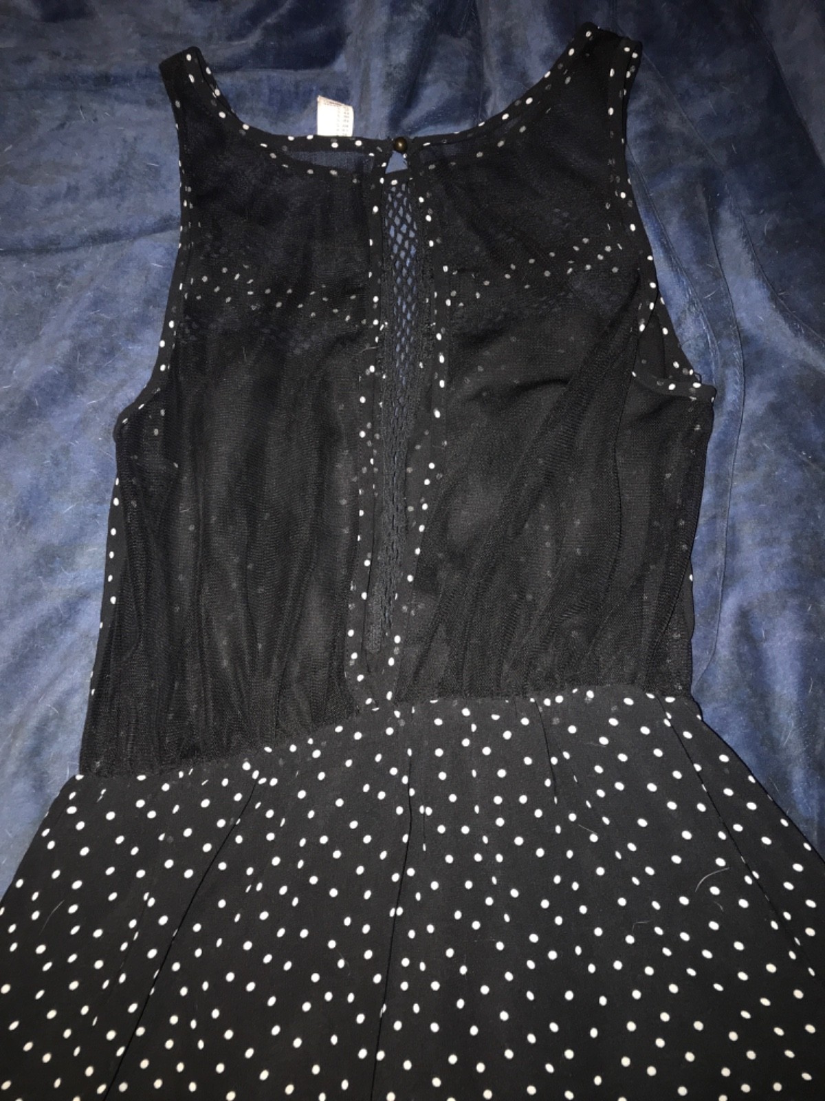Polkadotted dress