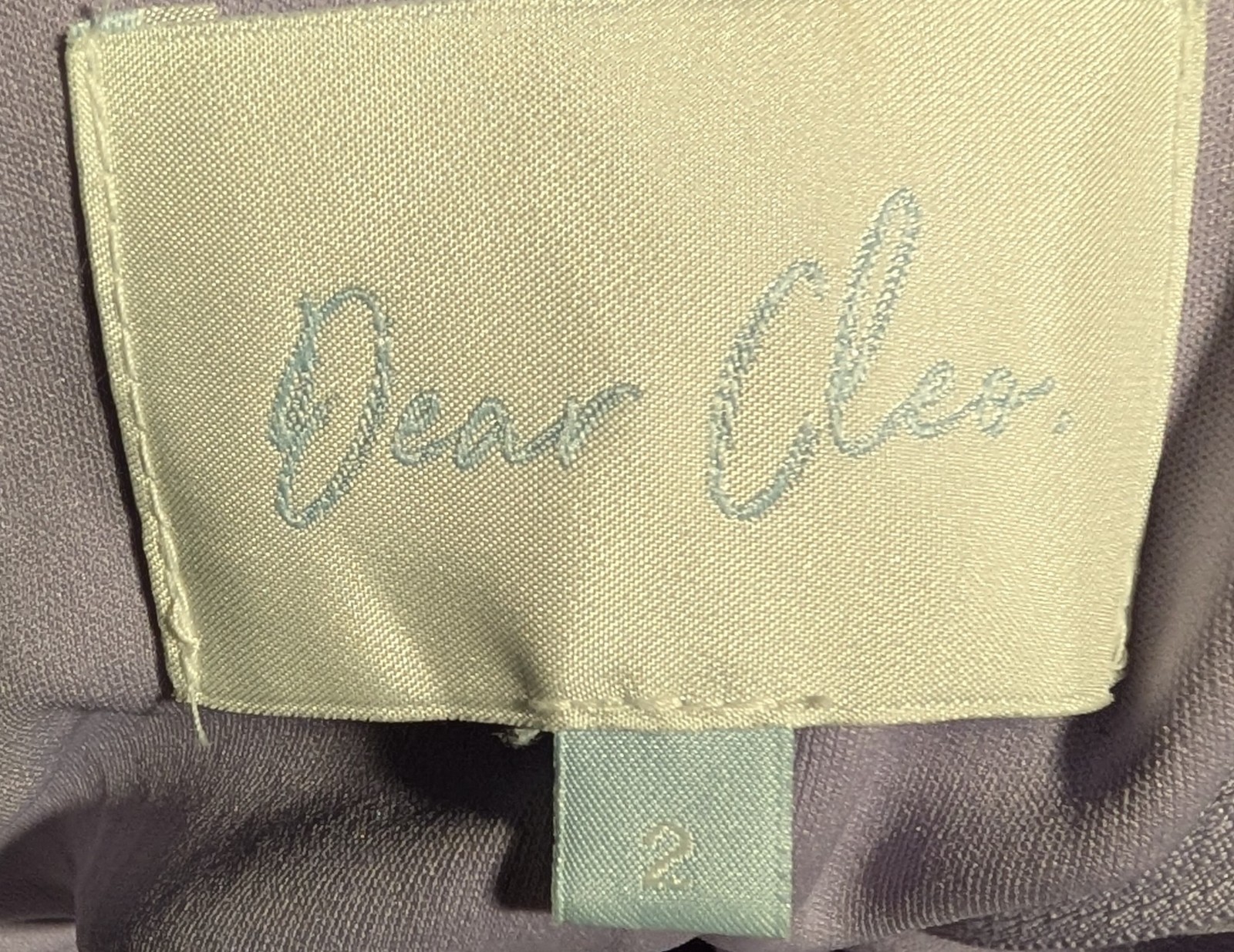 Dear Cleo Melanie Dress Lavender Bridesmaid Wedding Formal Purple Prom Sz 2 NWT