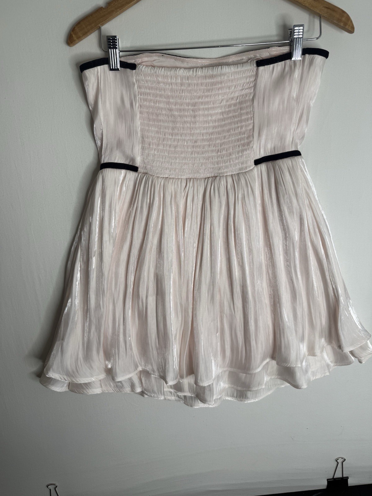 Free People Daisy Mini Ballet Slipper Size M Pink Rose Strapless Fairy Dress