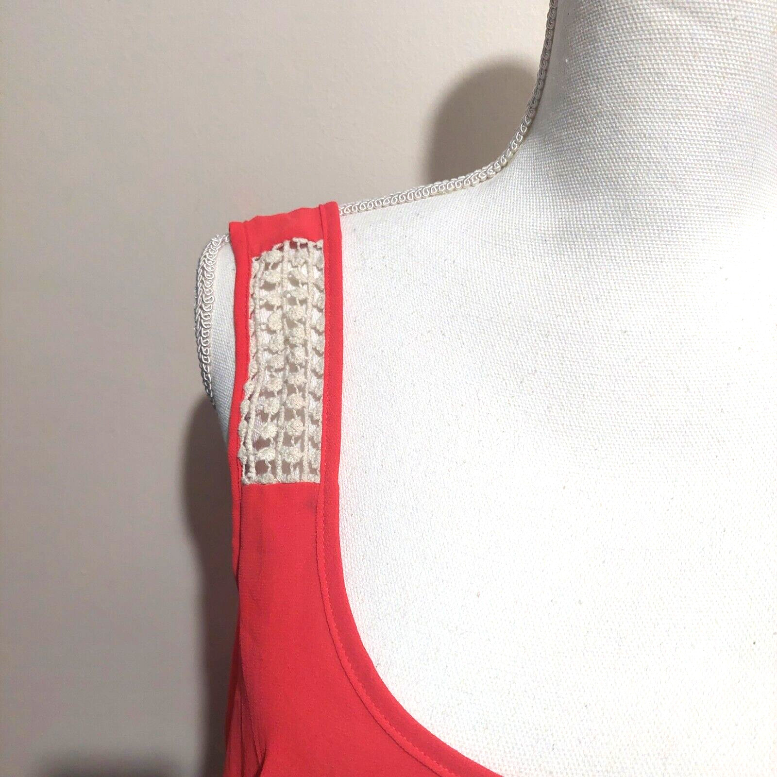 Accidentally in Love Womens Medium Cool Summer Mini Dress Pullover Stretch Waist