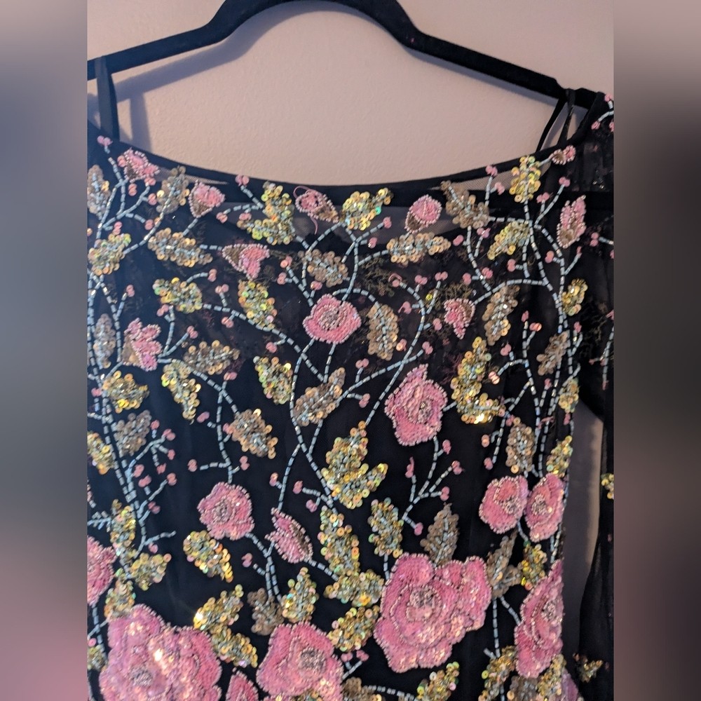 Cassandra Stone 8 Beaded Dress