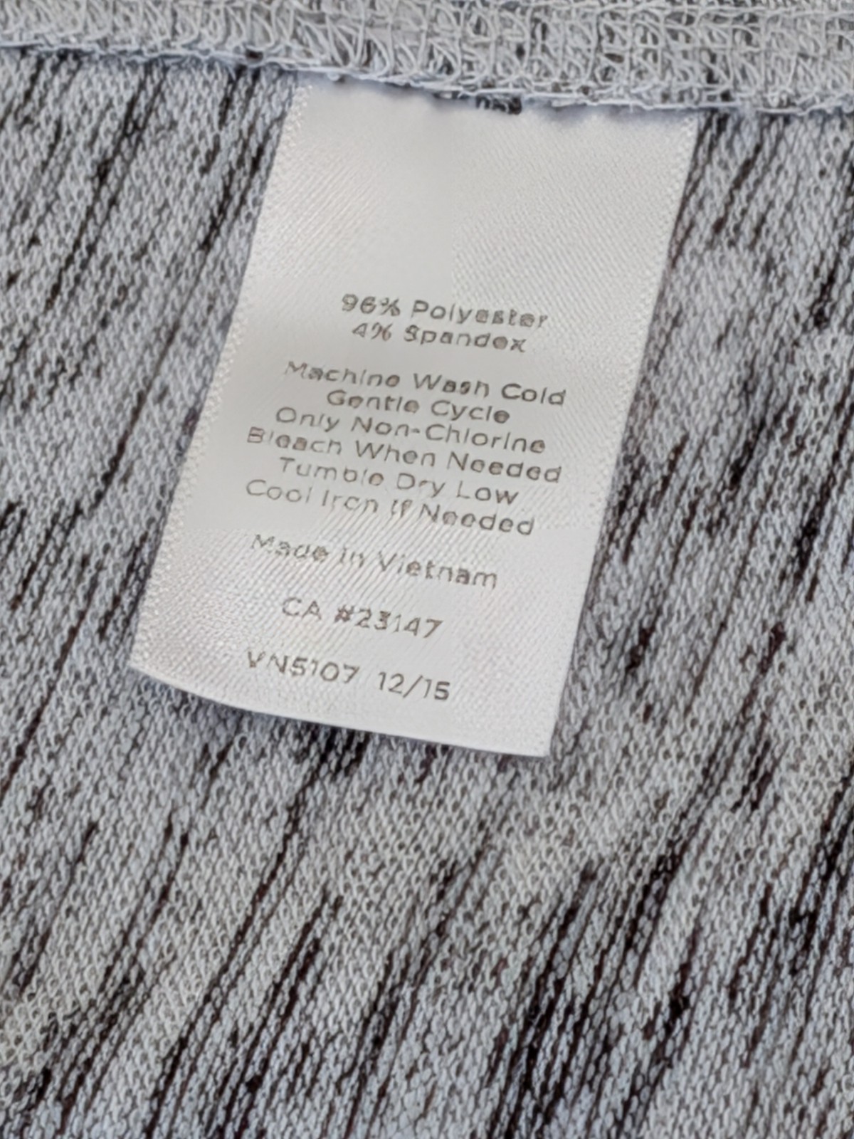 T By Talbots 2X Plus Size Gray Space Dye A-Line. Activewear Athleisure Dress