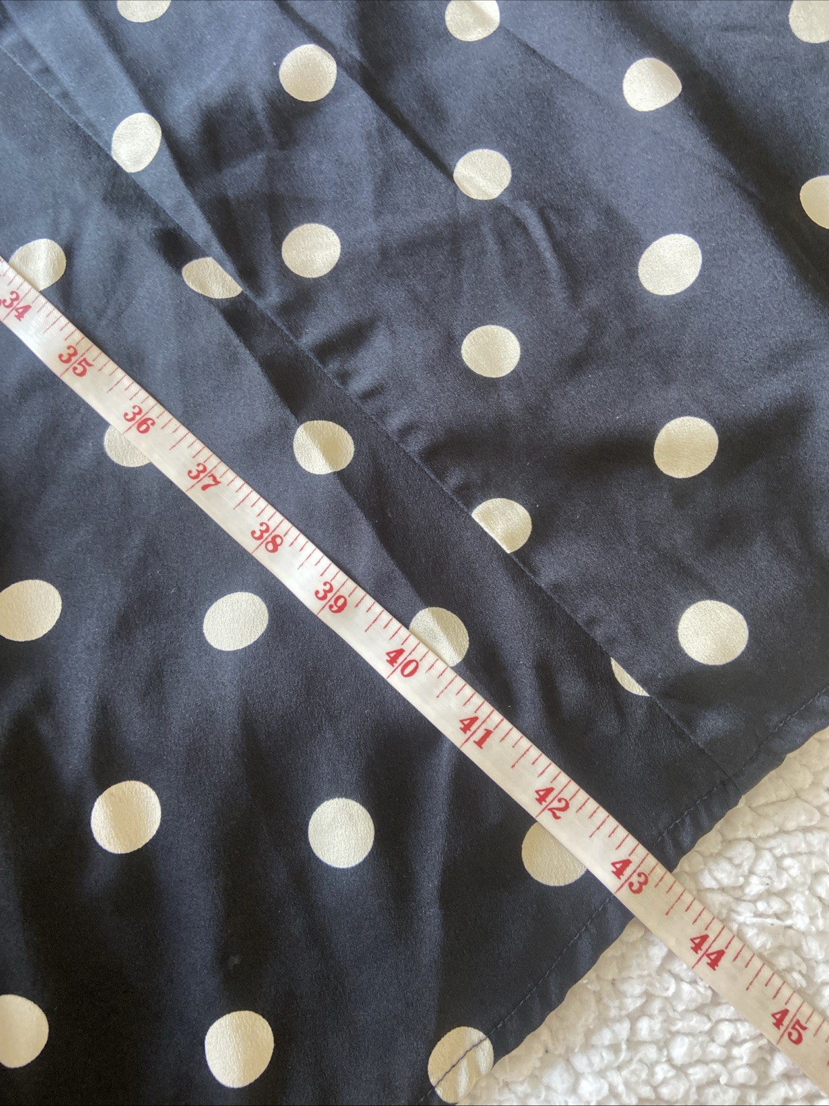 Hell Bunny Vixen Black & Cream Polka Dot Dress Rockabilly Retro Size 3XL / UK 20