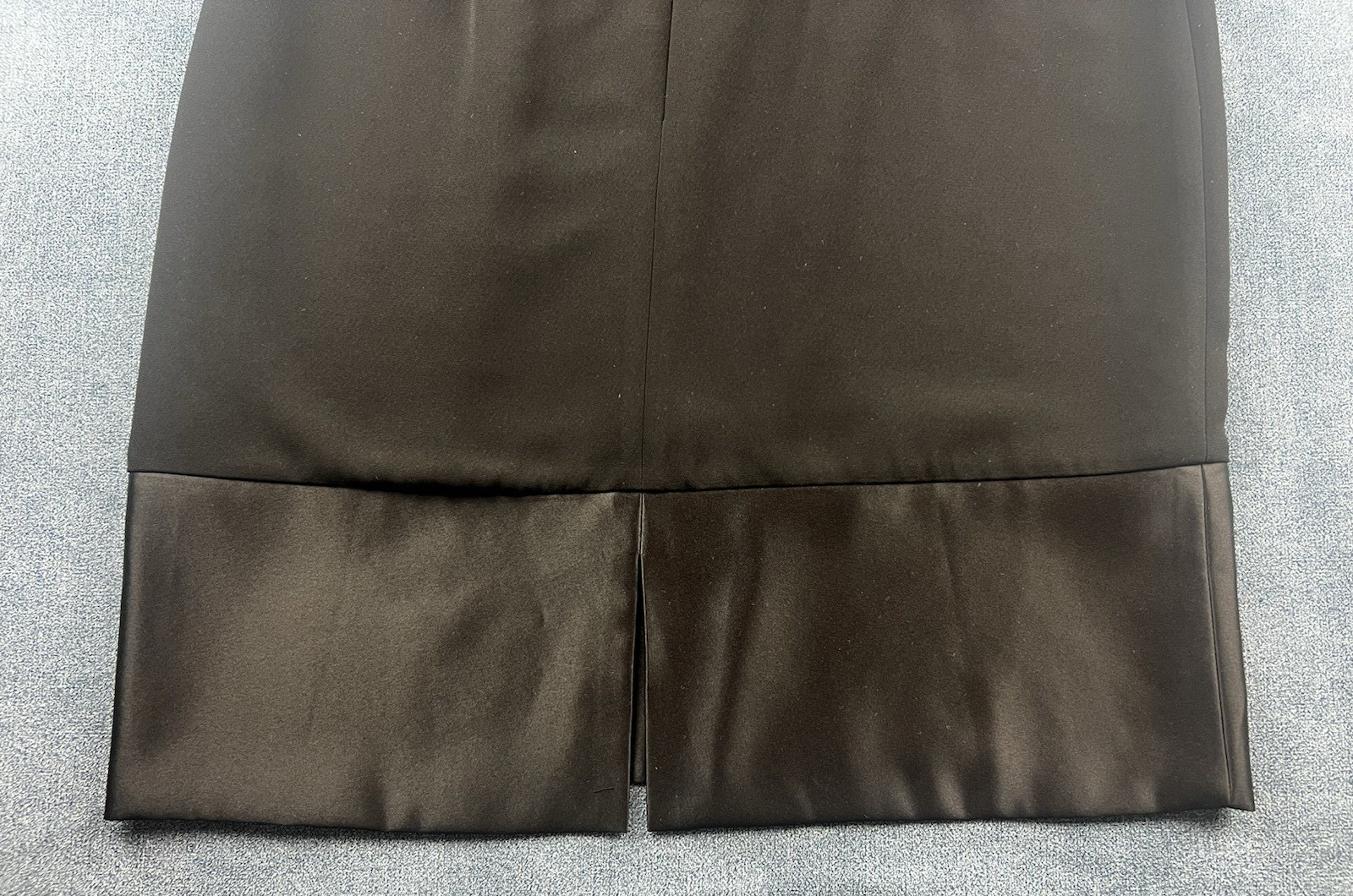 Amanda Smith Y2K Black Sheath Shift Dress Black Satin Trim Women’s Size 10