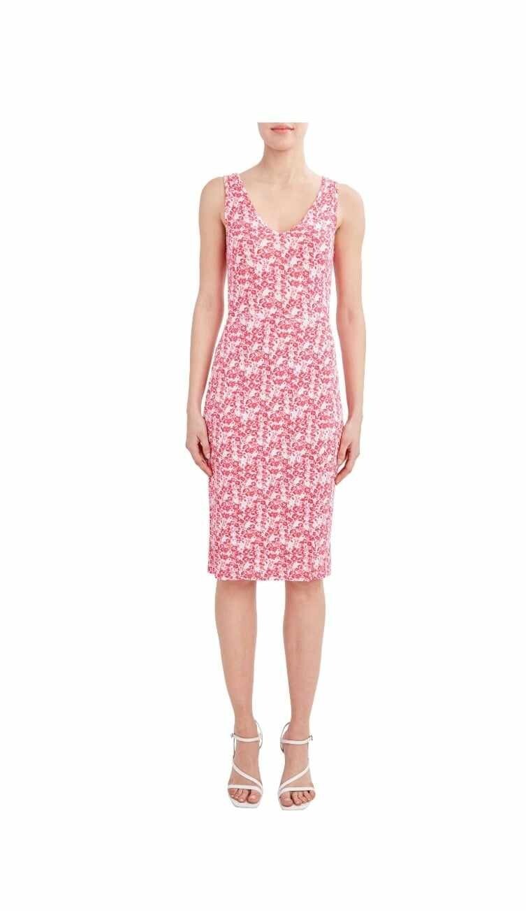 NWT BCBG Paris Women’s V-Neck Jersey Midi Dress, XS, M, L, XXL