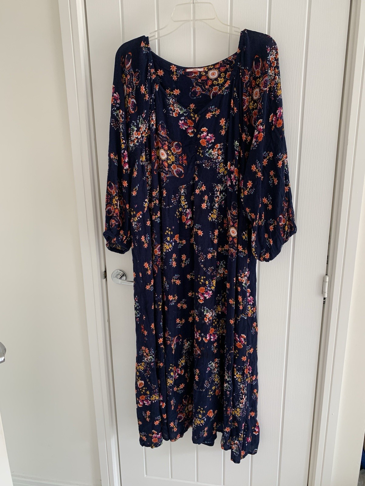 Joe Browns Women’s Navy Floral Maxi Dress Size 24