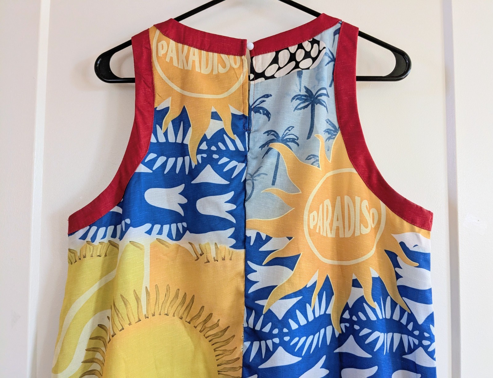 Celestial One Size M-L g Shift A-Line Tank Dress Beach Pool Tropical Coverup
